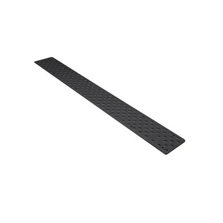 HANDI TREADS Handi Treads Aluminum Powder Coated Non Slip Stair Tread  Black NST633730BKB